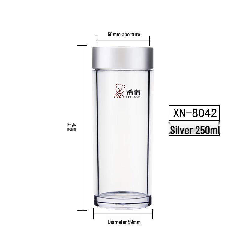 Heenoor Transparent PC Plastic Drinking Cup
