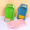 Plastic Integrated Laundry Board Anti-slip Integrated Washbasin Clothes Washboard  Home Use Laundry