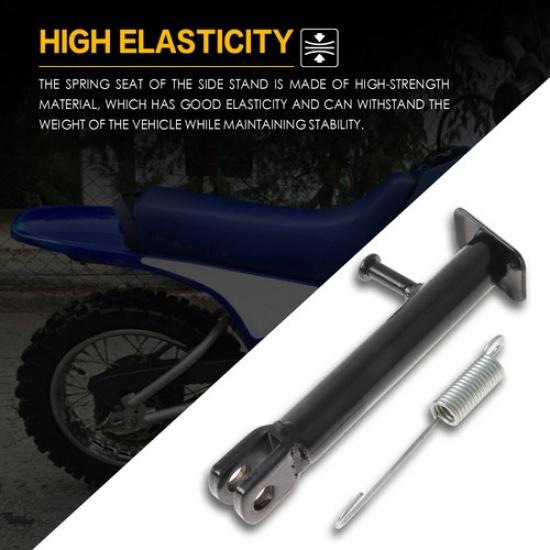 Side Spring KickStand Fit for 1974-1980 Yamaha GT80 1983-2006 Yamaha PW80