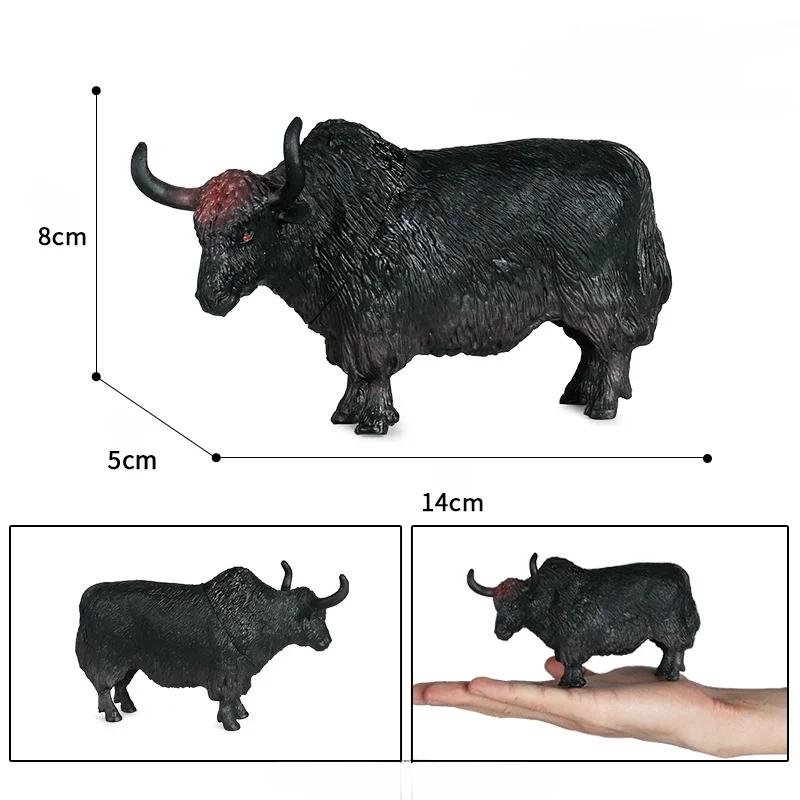 Children's Simulation Beast Animal Model Toys Hobbies Action Figures Lion Tiger Elephant Ornament Collection Animals Kids Game