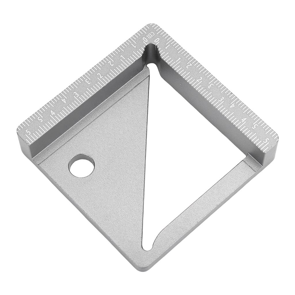 Woodworking Measurement Ruler Aluminum Alloy Height Width Diameter Measurements Linear Angle Marking Multifunctional