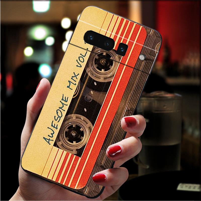 

Phone Case For Google Pixel 10 Pro XL 9 Pro XL 9A 8 7 6 Pro Pixel 8A 7A 6A Pixel 8 7 6 5 Cassette Tape Retro Google Pixel 9
