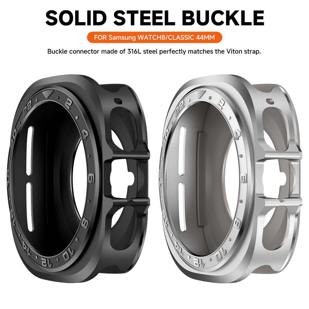 Für Samsung Galaxy Watch Ultra 2025 47mm Hülle Metallhülle Zubehör Harter Rahmen Metallhülle für Samsung Galaxy Watch 7 Ultra 47mm