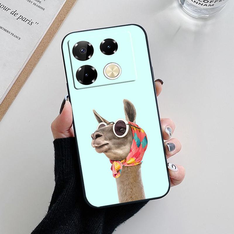 For Infinix Note 40 Pro Case Luxury Painted Back Cover Silicone Soft TPU Phone Case For Infinix Note40 Pro Plus 4G 5G Fundas