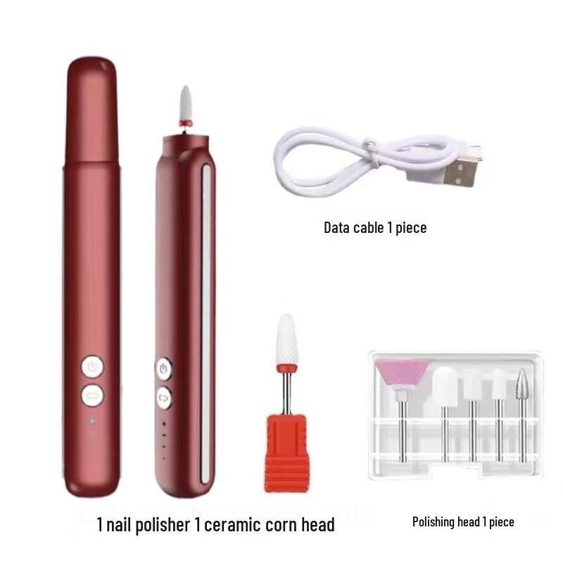 HANGDIAN Rechargeable Electric Nail File CN plug (adapter included)