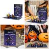 Halloween Themed Funny Animal Card with Envelope Handmade Festival Greeting Card Stylish Gifts Postcard Home Decoration