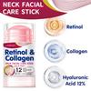 LANEMAY Stick per la Cura del Viso e del Collo con Retinolo e Collagene - 12% Acido Ialuronico, Rassodante e Idratante, Aumenta la Vitalità della Pelle, Senza Alcool, per Collo e Viso