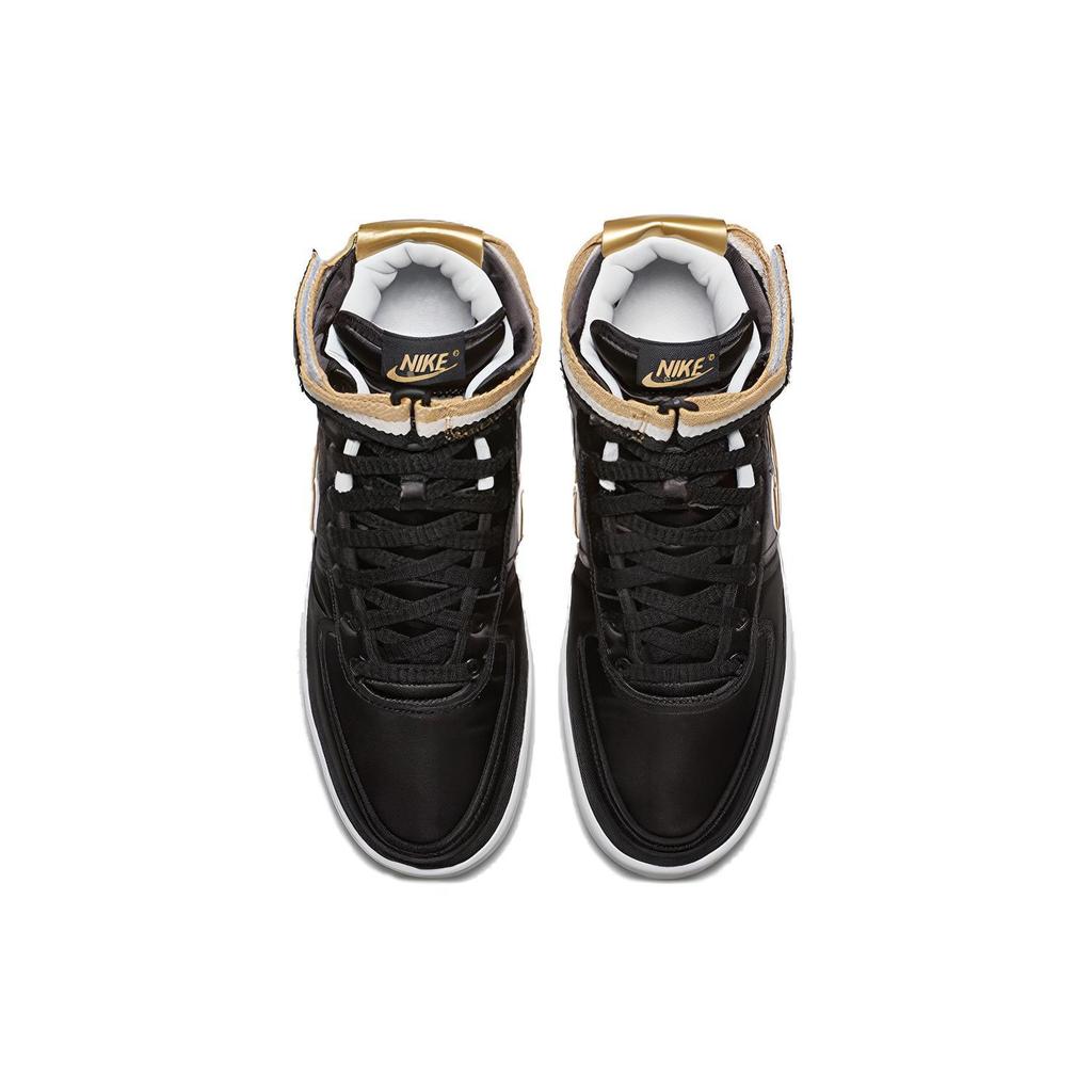 New Nike Vandal High Supreme Black Metallic Gold AH8652-002