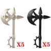 MOC Medieval Military Figures Weapons Building Blocks Knight Soldiers Shield Vest Armor Sword Ax Spear Bricks Toys Children