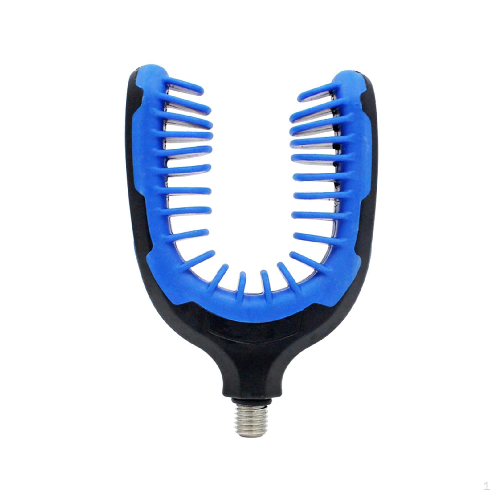 

Carp Fishing Rod Rest Head, Silicone Grip Holder, Reusable Buttrest Thread