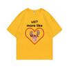 Funny UTI? More Like U + I Meme Print Tshirt Summer Unisex Casual Loose Tee Shirt Unisex Oversized Tees Male Fashion Cotton T-shirt