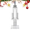 Nutcracker Soap Dispenser 200ml/150ml Refillable Shampoo Pump Clear Acrylic Christmas Hand Soap Bottle For Bathroom Kitchen