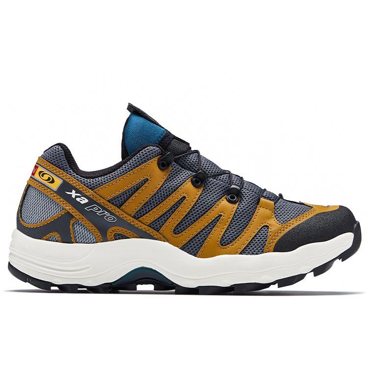 SALOMON XA Pro 1 Trendy Shock Absorbing Non-Slip Wear-Resistant Low-Top Running Shoes Unisex Sneaker Gray L41467300