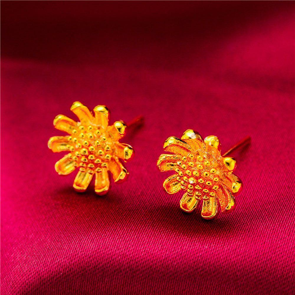 Ear Accessories Sargin Flower Earrings Fashion Jewelry Korean Style Earrings Women Stud Earrings