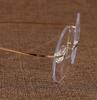 Ultralight Titanium Alloy Vintage Round Rimless See Near and Far Progressive Multifocal Reading Glasses +1 +1.5 +2 +2.5 +3 to +4