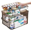 Portable Multi-Layer Medicine Box - Household Large Capacity Transparent Pill Organizer
