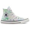 Converse Chuck Taylor All Star Daily Colorful High Top Canvas Shoes Women Sneakers White Green 570765C