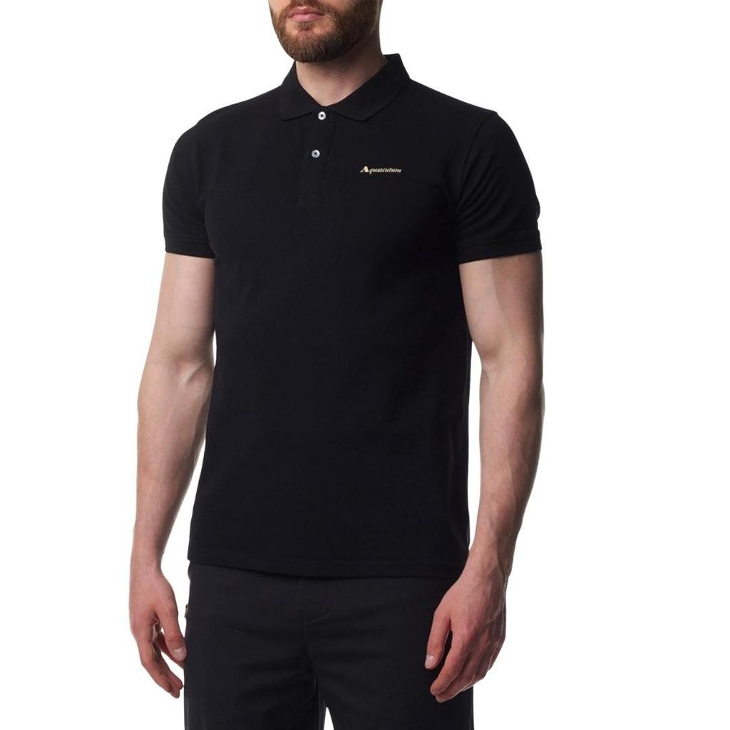 Aquascutum Mens Active Cotton Dri-FIT Polo Shirt