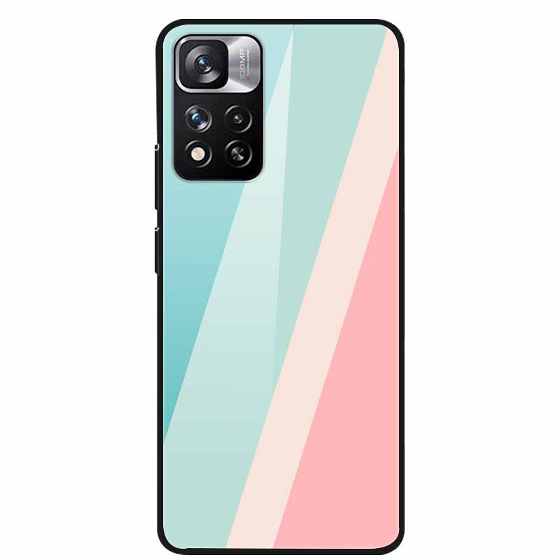 Tempered Glass Case For Xiaomi Redmi Note 11 Pro+ 5G Cover Hard Protective Funda for Redmi Note 11 Pro Plus 5G Luxury 6.67 Inch