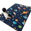 Yousheng Kids Playmat Rug 120x160cm Nursery Colorful Checkered Rug with Anti-Slip Backing Classroom Seating Area Carpet for Art Room Playroom