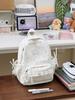 Schoolbag Japanese ins cute cartoon printed schoolbag female high value lace sweet primary school travel backpack
