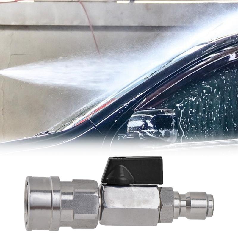 Easy Operate High Pressure Valves Air Flows Control Valves Metal Compressed Air Accessories for Garden Homes Use