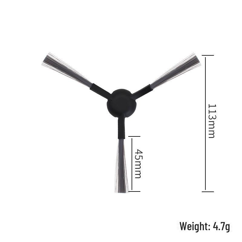 

Аксессуары для подметальных машин Dreame X20 PRO/L20 Ultra: Расходные материалы для роликовых щеток, боковых щеток и тряпок X20 Side Brush чёрный