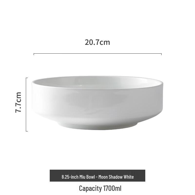 

Large Ceramic Deep Serving Bowl 8.25 inches