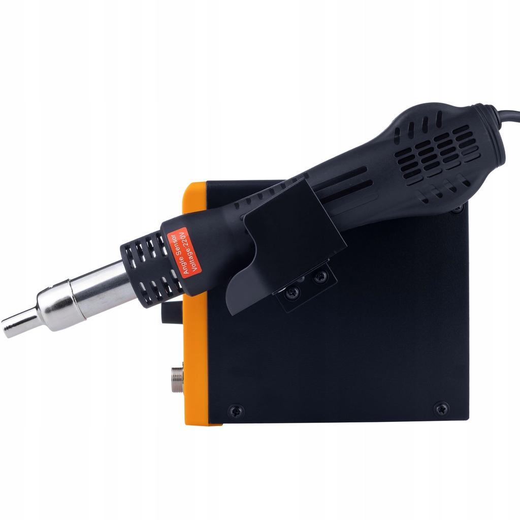 Rosfix Stacja Lutownicza Hot-Air 858D – Wysoka Moc 700W | Zestaw 3 Dysz | Lutownica Do Wygładzania Plastiku Z Siatkami