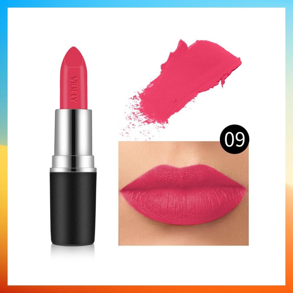 18 Colors Waterproof Matte Lipstick Professional Makeup