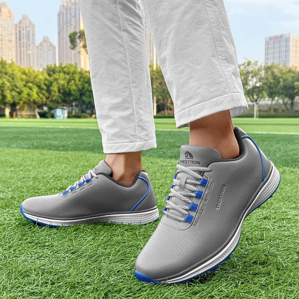 Golf Shoes Men Professional Lightweight Golfing Sneakers Male Walking Golfers Cushioning Footwears