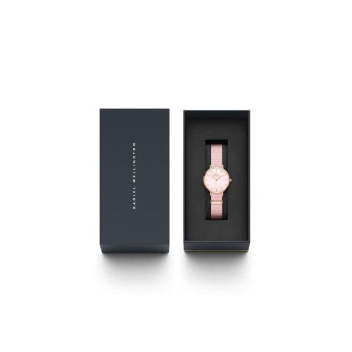 Officially Imported from the Official Shop with a 2-Year Warranty. Daniel Wellington DW Women's Petite 28 Coral RG MOP Watch. This Rose Gold and Pink