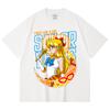 230 Gsm 100% Cotton Sailor Moon V5 Venus Print Unisex Heavy Cotton T Shirt