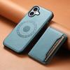 Denior iPhone 17 Pro Max Magnetic Card Holder & Stand Case, Compatible with 16 Pro.