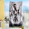Ronaldo's Evolution Football Beach Towel Super Soft Microfiber Quickdry Fabric Comfortable Lightweight
