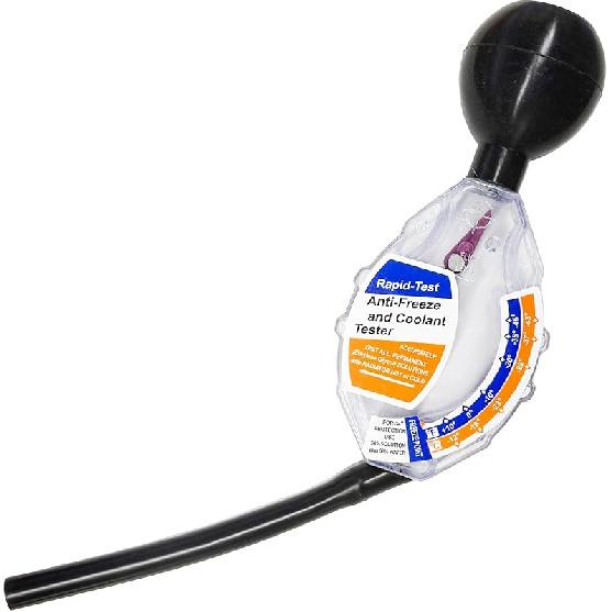 Coolant Tester, Accurate Dial Type Coolant Hydrometer Tester, 6/12/24V Car Battery Liquid Densitometer, Quality Automotive Antifreeze Tester For