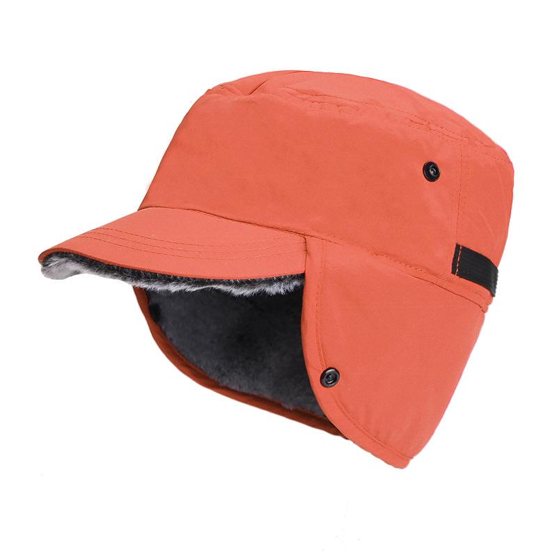 Winter Trapper Hat: Windproof Military-Style with Velvet Ear Protection for Men & Women