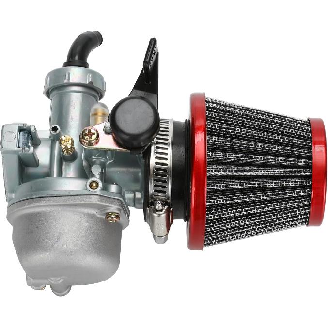 YOXUFA PZ22 Carburetor 22 mm Carb Throttle Cable Grip for 110cc 125cc ATV Pit Dirt Bike Coolster Mountopz SSR TaoTao DB14 DB24 Apollo Xpro Hawk 4