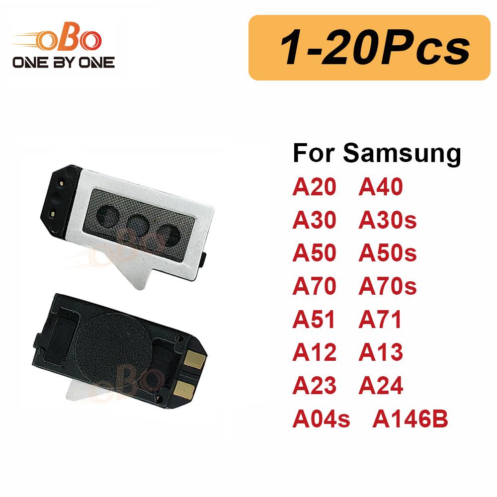 1-20Pcs Top Earpiece Speaker Flex For Samsung A20 A30 A40 A50 A70 A51 A71 A12 A13 A23 A24 Earpiece Ear Speaker Repair Parts