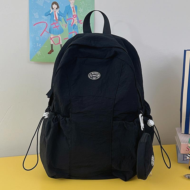 

Мода Ленивый Ветер Женский Новый Простой Досуг Студенческая Сумка Легкий Дорожный Рюкзак Рюкзак для Поездок .