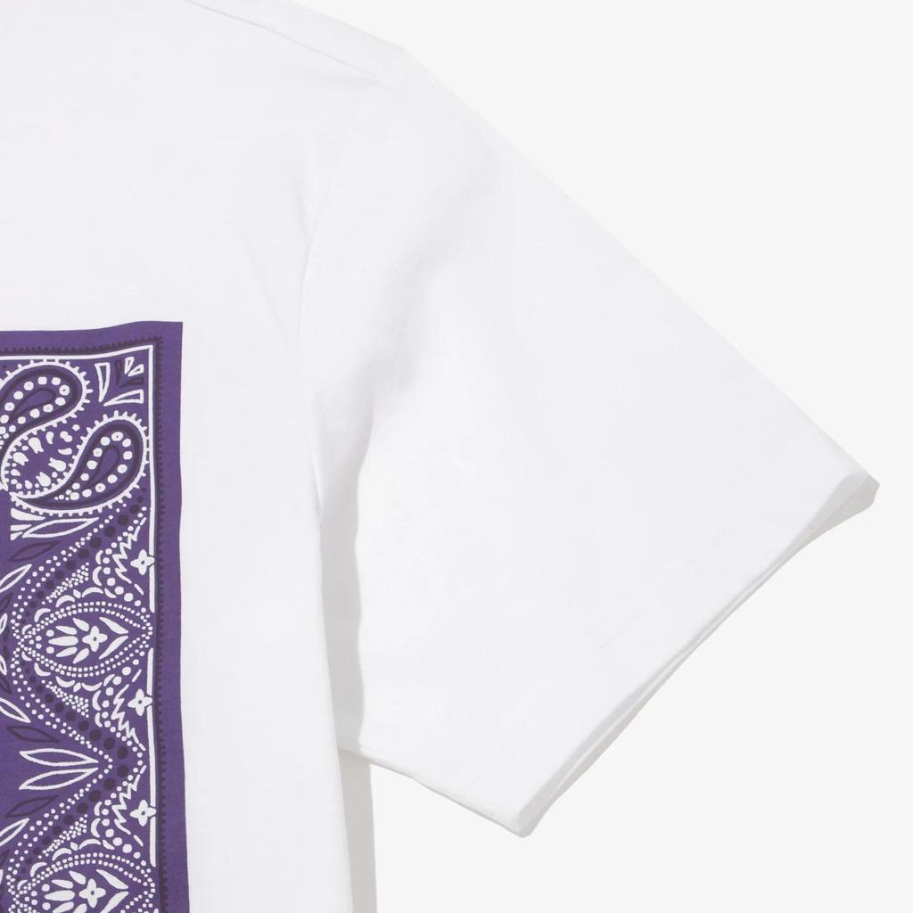 THE NORTH FACE T Shirt Unisex White Purple (Unisex) T-Shirts NT7UN29A