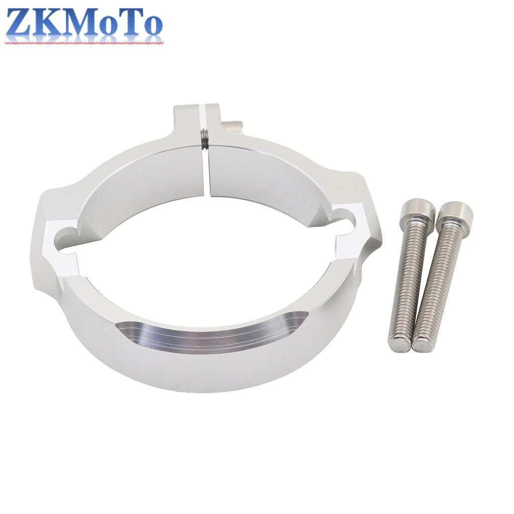 Motorcycle Exhaust Tip Muffler Pipe Clamp Flanges Protector Cover For KTM 250 300 EXC XC XCW XC-W Six Days XC-W TPI 2017 - 2024