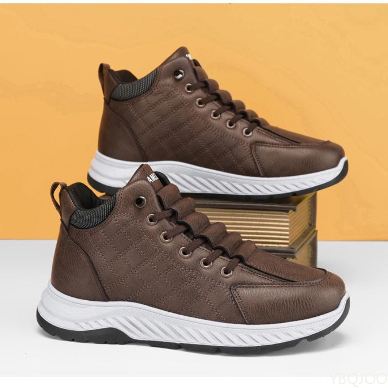 Casual comfortable sports shoes men's new autumn winter running shoes fashionable versatile warm men's sneakers