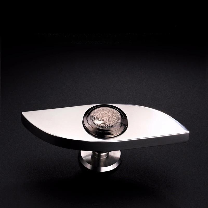 Eye Fingertip Gyroscope 304 Stainless Steel Hand Spinner Rotation Stress Relief Toy Gyro Metal EDC  Antiestres Office Desk Toy