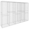 Vidaxl Gabion Wall with Lid, Galvanized Steel, 300X50X200 Cm