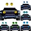 1 Paar Beast Eyes Auto Licht Sticker 3D Koplamp Decals Plakker Waterdicht Automotive Licht Decal voor Vrachtwagens Auto's Ramen Bumpers Uniek Voertuig