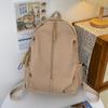 Schoolbag Schoolbag Female College Students Simple Niche Design Sense Backpack High Value Junior High School Students Leisure Travel Backpack