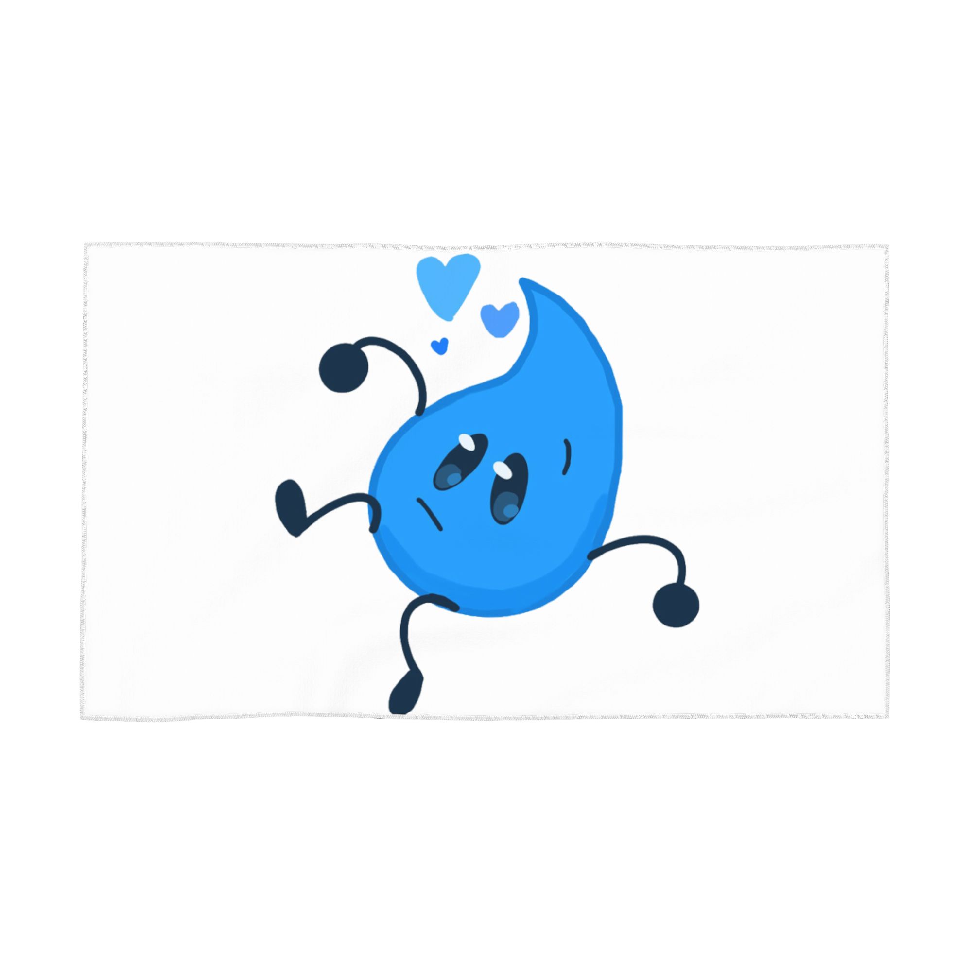 

Bfdi teardrop Soft Face Towel Quick Dry Pool Bath Cotton Towels Breathable W40*H60(CM)