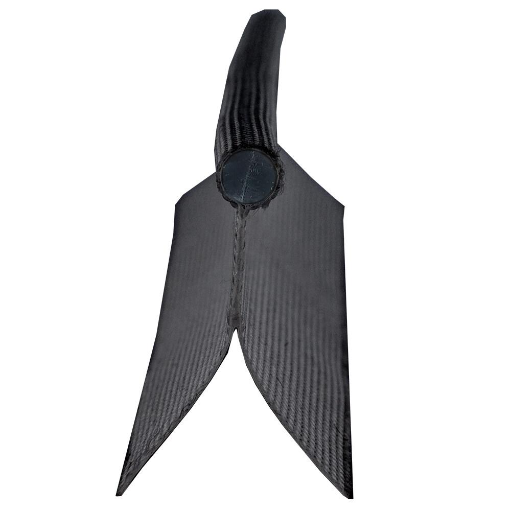 Potrubí kolejnice markýzy 6mm dvojitá klapka Šedé PVC jádro Keder Kemp/stan/markýzy/stany