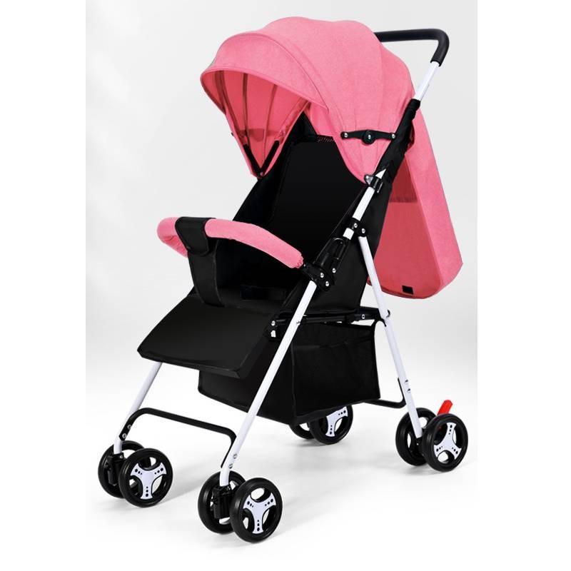 Stroller Baby Stylish In Soft Colors Comfortable Transport Folding Convenient